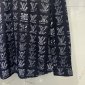 Replica Louis Vuitton Shirt Monogram Buttoned in Black