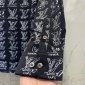 Replica Louis Vuitton Shirt Monogram Buttoned in Black