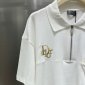 Replica DIOR - Relaxed-fit By Erl Polo Shirt With Zipped Collar White Cotton Jersey - Size L - Men - Gift Ideas
