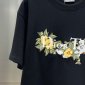 Replica Black Flowers Arrow Check T-Shirt XS by Off-White c/o Virgil Abloh