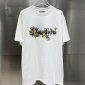 Replica Topman oversized tee with existence front and back print in white