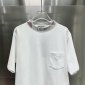 Replica Missoni Men's Cotton Short-sleeved T-Shirt White XL