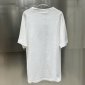 Replica Dior x ERL Relaxed-Fit T-Shirt White Slub Cotton Jersey