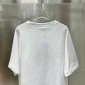 Replica Dior x ERL Relaxed-Fit T-Shirt White Slub Cotton Jersey