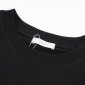 Replica 'J'ADIOR 8' T-Shirt Black Cotton Jersey and Linen