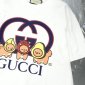 Replica GUCCI 2021-22FW Crew Neck Pullovers Street Style Cotton Short Sleeves Logo