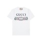 Replica GUCCI Logo Bunny Print Cotton Jersey T-shirt