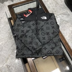 Jackets Mob Mens Louis Vuitton Black Leather Varsity Jacket – Replica - Male - Black - XL
