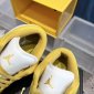 Replica Jordan Kids - Jordan 1 Low "White/Pollen" sneakers