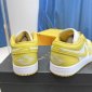 Replica Jordan Kids - Jordan 1 Low "White/Pollen" sneakers