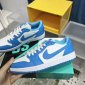 Replica Eric Koston x Air Jordan 1 Low SB 'Powder Blue' Sneakers