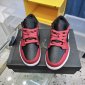 Replica Jordan Kids Air Jordan 1 Low GS "Black / Very Berry" Shoes