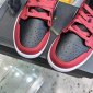 Replica Jordan Kids Air Jordan 1 Low GS "Black / Very Berry" Shoes