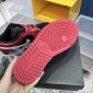 Replica Jordan Kids Air Jordan 1 Low GS "Black / Very Berry" Shoes