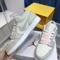 Replica Nike Women's Jordan 1 Low Se Light Iron Sneakers Shoes