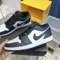 Replica Air Jordan 1 Low G Golf Shoe, White/Navy