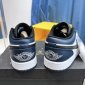 Replica Air Jordan 1 Low G Golf Shoe, White/Navy