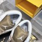 Replica Nike Men's Jordan 1 Mid Hemp/White-Gum Yellow, Hemp/White/Gum Yellow, 8