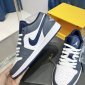 Replica Jordan 1 Low Slate Blue Navy (Gs)