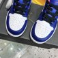 Replica Air Jordan 1 Low 'White Deep Royal Blue' Sneakers