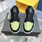 Replica Jordan 1 Low SE Vivid Green/Black/White Women's Shoes