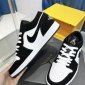 Replica Nike Air Jordan 1 Retro Low SE Diamond Shorts Black White