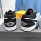 Replica Nike Air Jordan 1 Retro Low SE Diamond Shorts Black White