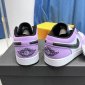 Replica NEW Nike Air Jordan 1 Low SE Violet Shock Black White