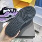 Replica NEW Nike Air Jordan 1 Low SE Violet Shock Black White