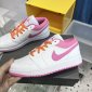 Replica Air Jordan 1 Low 'Pinksicle Orange' (GS)