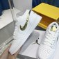 Replica Nike Air Jordan 1 Low Se White Metalic Gold