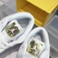 Replica Nike Air Jordan 1 Low Se White Metalic Gold