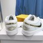 Replica Nike Air Jordan 1 Low Se White Metalic Gold