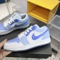 Replica Air Jordan Shoes | Air Jordan 1 | Color: Blue/White