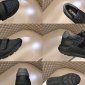 Replica Burberry Men's Ramsey Low-Top Sneakers - Dark Charcoal Blue - Size 13