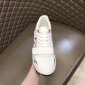 Replica Leather low trainers