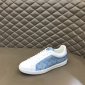 Replica Louis Vuitton lv man shoes leather sneakers laser color