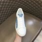 Replica Louis Vuitton lv man shoes leather sneakers laser color