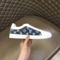 Replica Jimmy Choo Rome/F White Leather And Denim Jc Monogram Pattern Low-Top Trainers