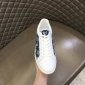 Replica Jimmy Choo Rome/F White Leather And Denim Jc Monogram Pattern Low-Top Trainers