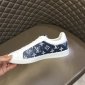 Replica Jimmy Choo Rome/F White Leather And Denim Jc Monogram Pattern Low-Top Trainers