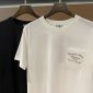 Replica DIOR - 'Christian Atelier' T-shirt, Relaxed Fit White Cotton Jersey