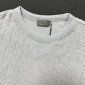 Replica DIOR - Oblique T-shirt, Relaxed Fit Off-white Terry Cotton Jacquard