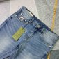 Replica Gucci Jeans | Nwt Gucci Bambi Patch Deer Pattern Jeans