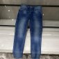 Replica Company 81 Eighty One Mens Jeans Skinny Distressed Denim Blue Dark