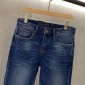 Replica Company 81 Eighty One Mens Jeans Skinny Distressed Denim Blue Dark