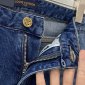 Replica Company 81 Eighty One Mens Jeans Skinny Distressed Denim Blue Dark