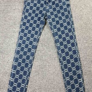 Gucci Slim-Fit Tapered Logo-Jacquard Jeans