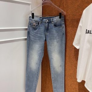Hollister Men's  Jeans Denim Button Fly Pants Slim Straight Medium Wash