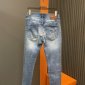 Replica H&M Slim High Ankle Jeans Light denim blue Size W31 rrp £35 NH003 FF 06